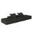 Boneless Modular Sectional Sofa With Ottoman-1281489954
