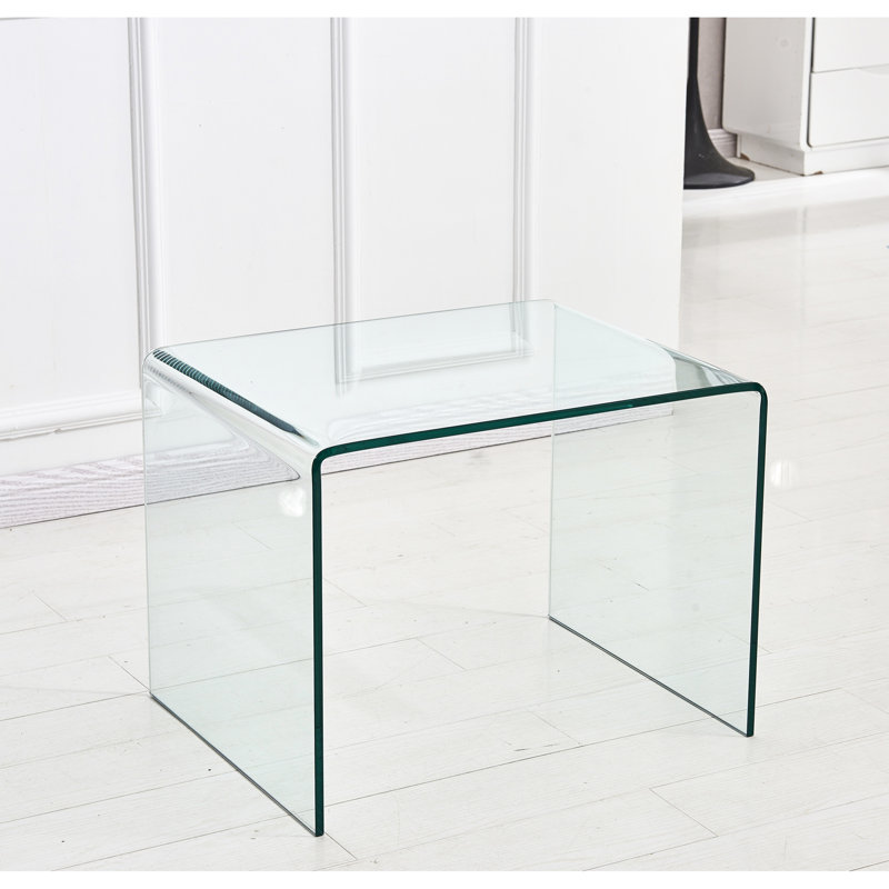 Table de bout transparente - Convient à diverses occasions et à divers environnements