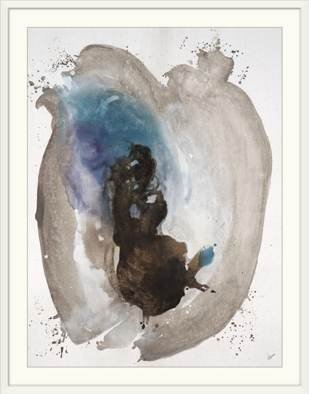 Mallon «Intuition II», reproduction d'art de Frostburg, H 36 po x l 27 po x P 1,5 po, Toile