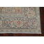 Tapis bleu clair / ivoire en laine Ziegler