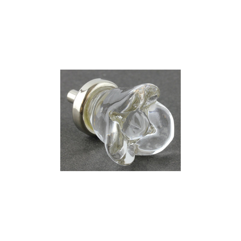 (5 Pack) 1-1/4 inch Knob Capsicum Flower Clear