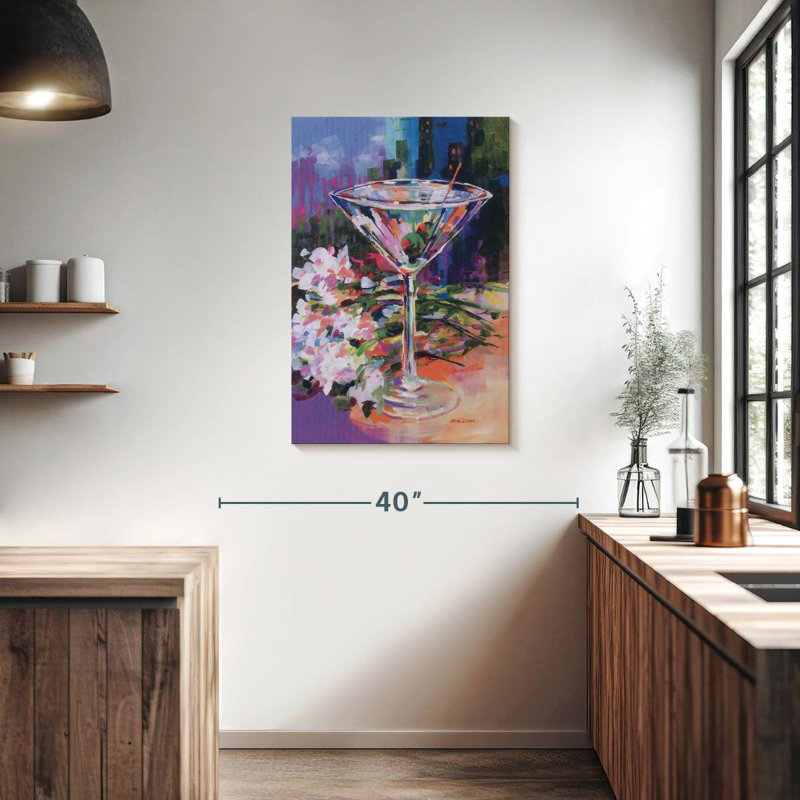 Yarlin N.Y. Martini, 36" H x 24" W