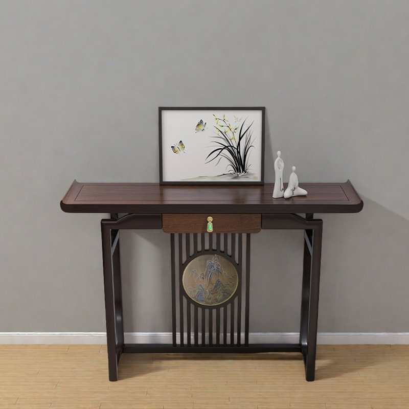 Console New New Style Old Elmwood, H 33,5 po x l 47,2 po x P 21,7 po