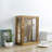 Acacia Wood Display Wall Case With Corkboard