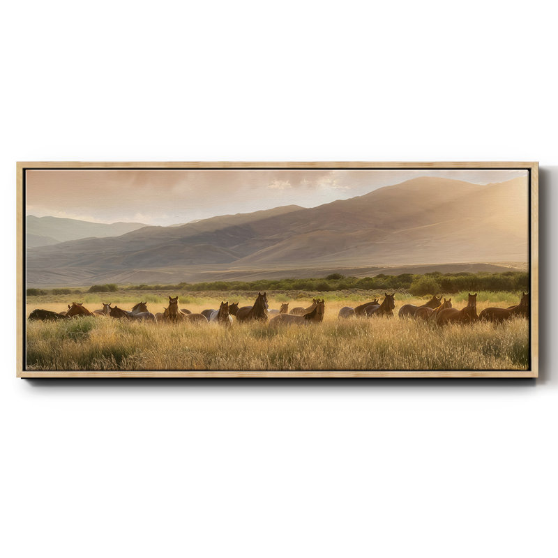 Wild and Free I- Framed Canvas