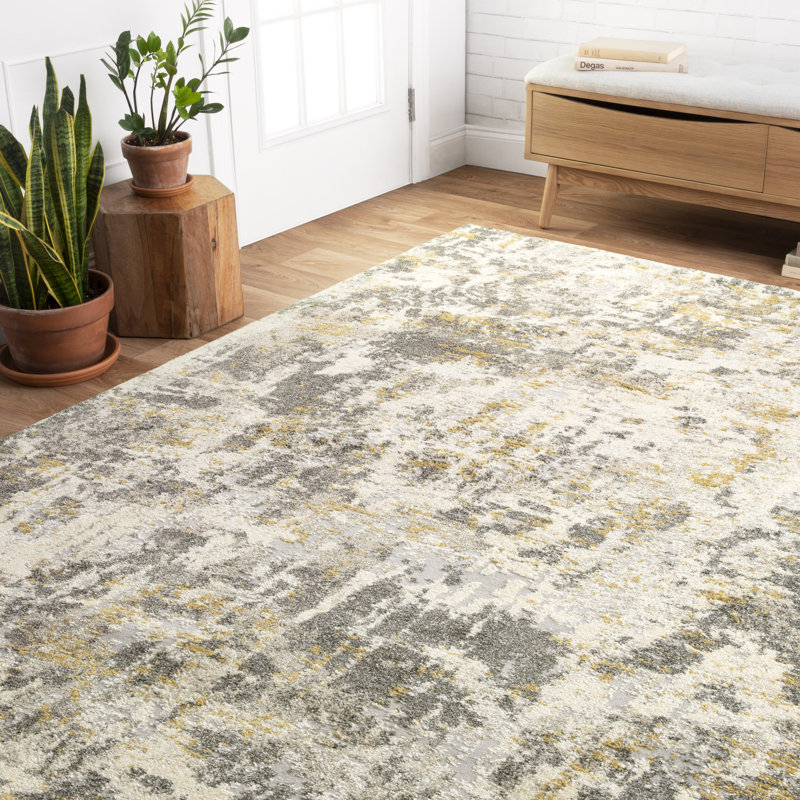 Tapis granit tissé à la machine Gilchrist, Rectangle 5 pi 3 po x 7 pi 7 po