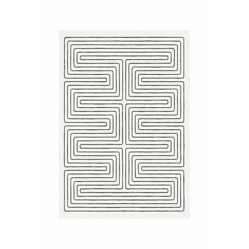 Tapis Megi avec envers antidérapant, Rectangle 3 pi 3 po x 4 pi 11 po