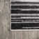 Spann Linear Modern Half-Stripe Gray/Cream Rug