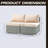 50'' Wide Straight Wicker Loveseat with Cushions-905237177