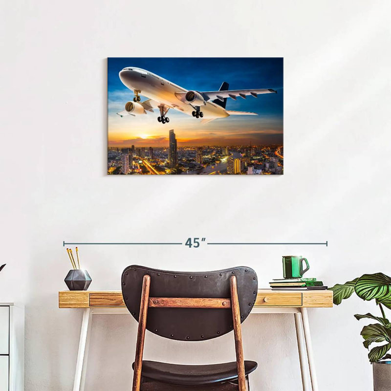 Mehar Transportation Plane, 20" H x 30" W