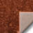 Saavedra Liza Terracotta Glam Solid Shag Plush Area Rug-56522211