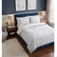 Rhona White Reversible Duvet Cover Set with Pillowcases Quilt Cover Soft and Breathable-985929706