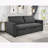 Tekeyla 78'' Firm Square Arms Sleeper Sofa 3 in 1 Convertible  Queen Size Sleeper Sofa Bed with Pull Out Bed-1382299183-1383477509