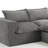 3 - Piece Upholstered Boneless Chenille Modular Sectional Sofa with Removable Ottoman– Fully Compressed, No Assembly Required-1815073924