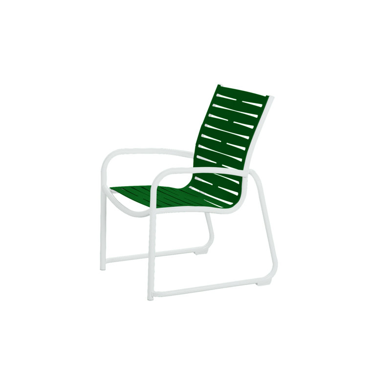 Millennia EZ Span™ Outdoor Dining Armchair, Forest Green, Snow