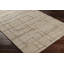Tapis en jute tissé à plat à motif géométrique gris / beige / taupe Olayemi-836412865