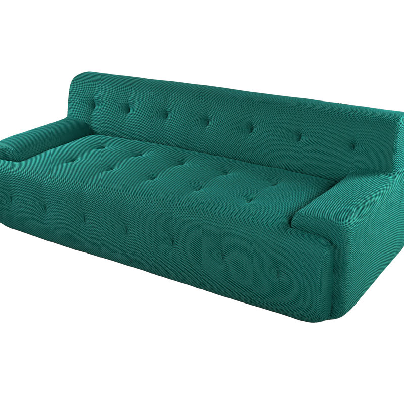 Upholstered 3 Apartment Furniture - Mesh, Deep Seat Comfort, Low Armrest, No Assembly Required For A Modern Look Living Room