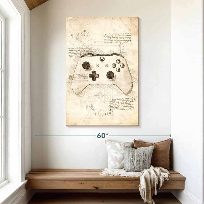 Keiraleigh Xbox One Gamepad, 48" H x 32" W