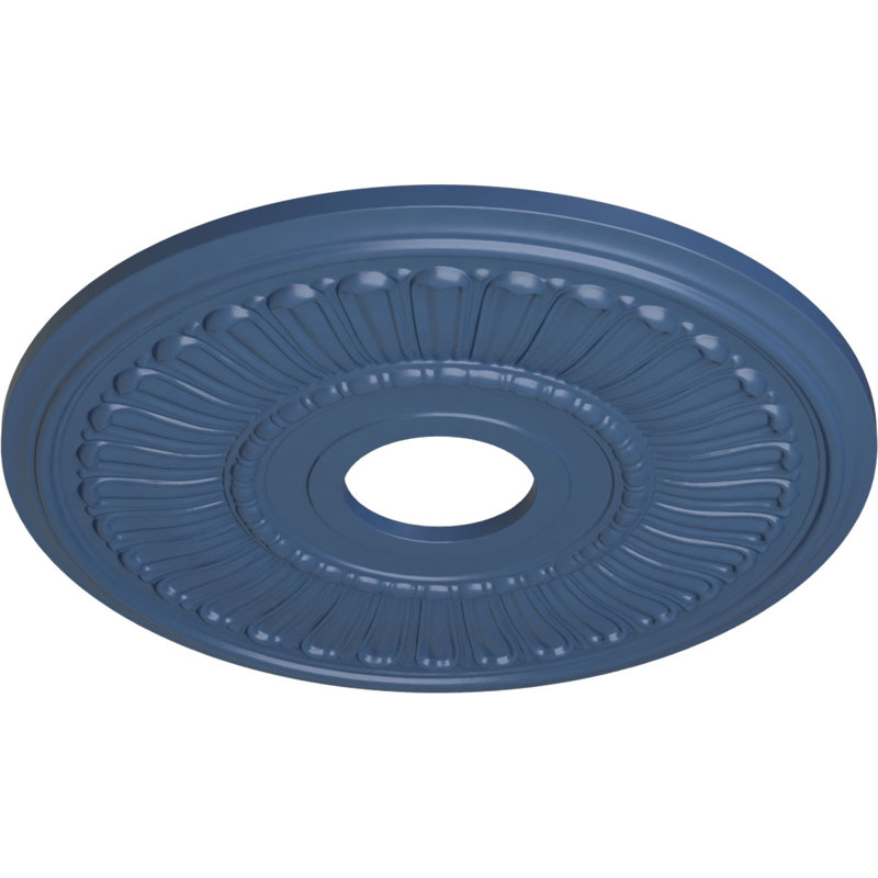 Endurathane Melonie Ceiling Medallion, 16"OD x 3 5/8"ID x 3/4"P (Fits Canopies up to 6 3/8"), Hand-Painted Americana Finish