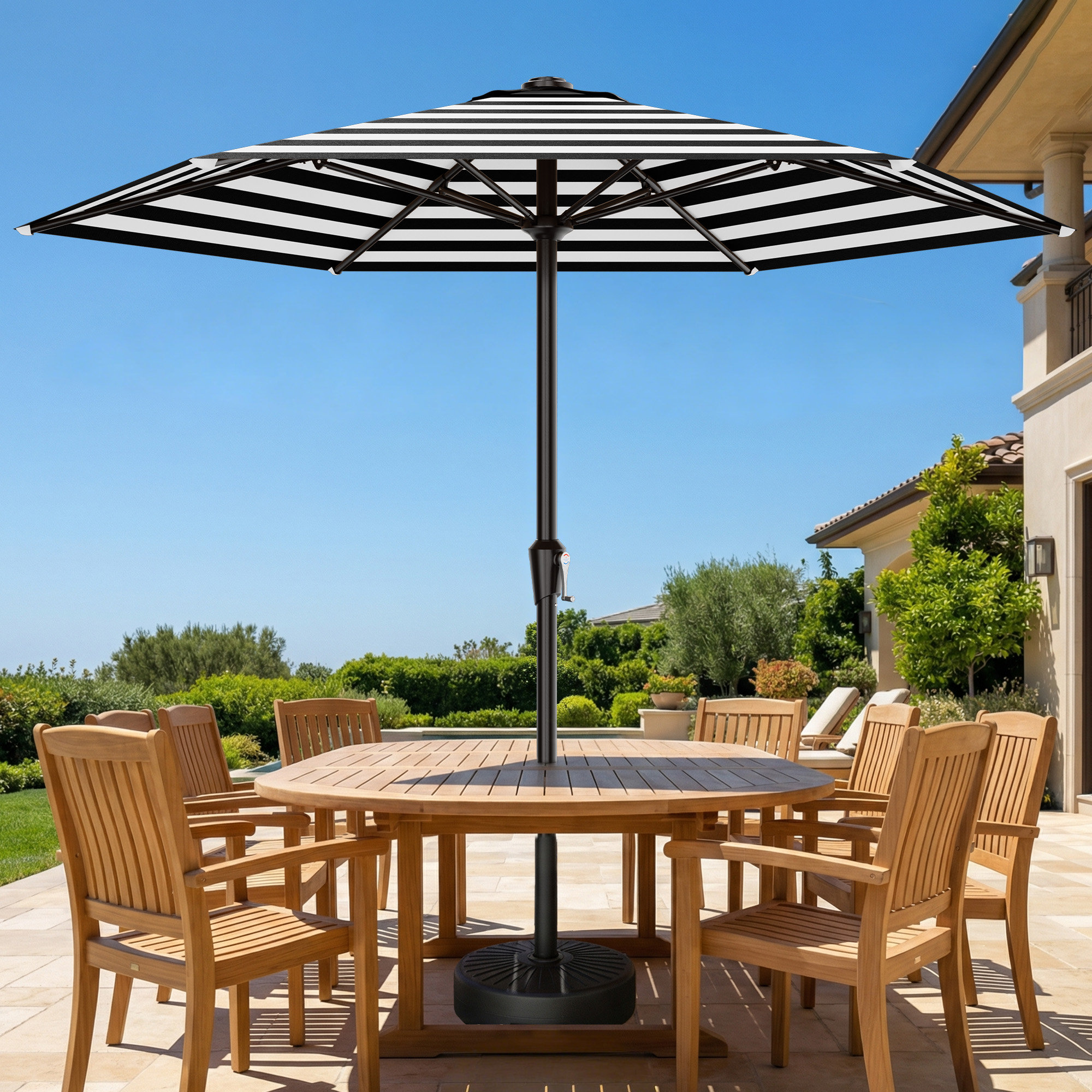 Arlmont & Co. 10 FT Patio Umbrella Tilt & Crank, UPF 50+ UV Protection Outdoor Umbrella & Reviews | Wayfair Arlmont & Co. 10 FT Patio Umbrella Tilt & Crank, UPF 50+ UV Protection Outdoor Umbrella & Reviews | Wayfair
