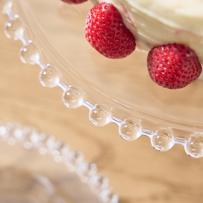 Beaded Edge Cake Stand