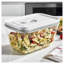 Fresh & Save Glass Airtight Meal Prep 2 Container Food Storage Set