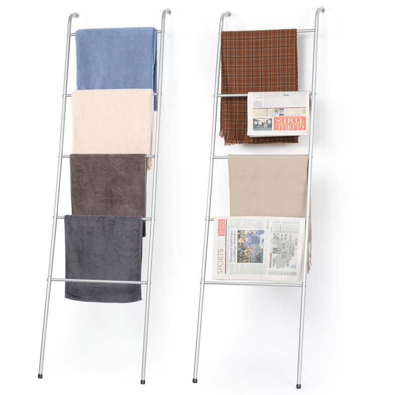 5 ft Blanket Ladder, Silver