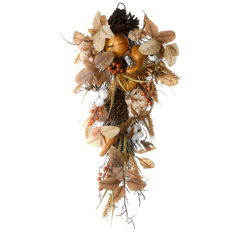 30" Autumn Pine Nut Teardrop