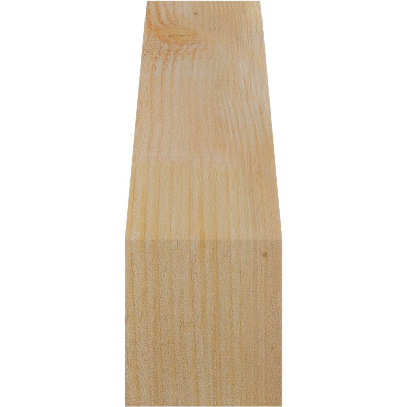 Attelle de genou Funston, Sapin de Douglas, Brute, H 18 po x l 6 po x P 10 po