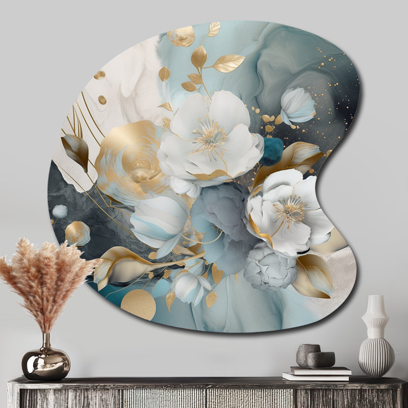 Art mural asymétrique Haverhill, H 33 po x l 33 po