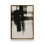 Impression sur toile gris anthracite Whisper III