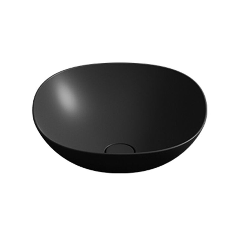 Pod 16.7'' L Bathroom Sink, Matte Black