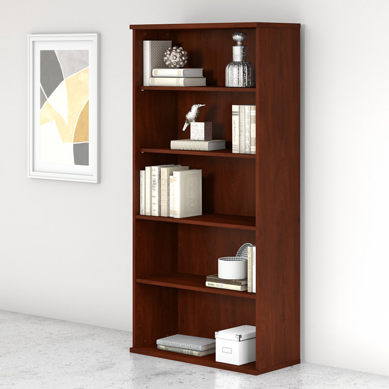 Bibliothèque Studio C H 73 "x l 36", Cerisier Hansen