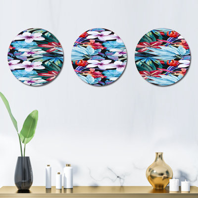 Ensemble de 3 décorations murales