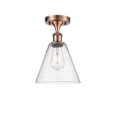 Amabil Glass Semi Flush Mount
