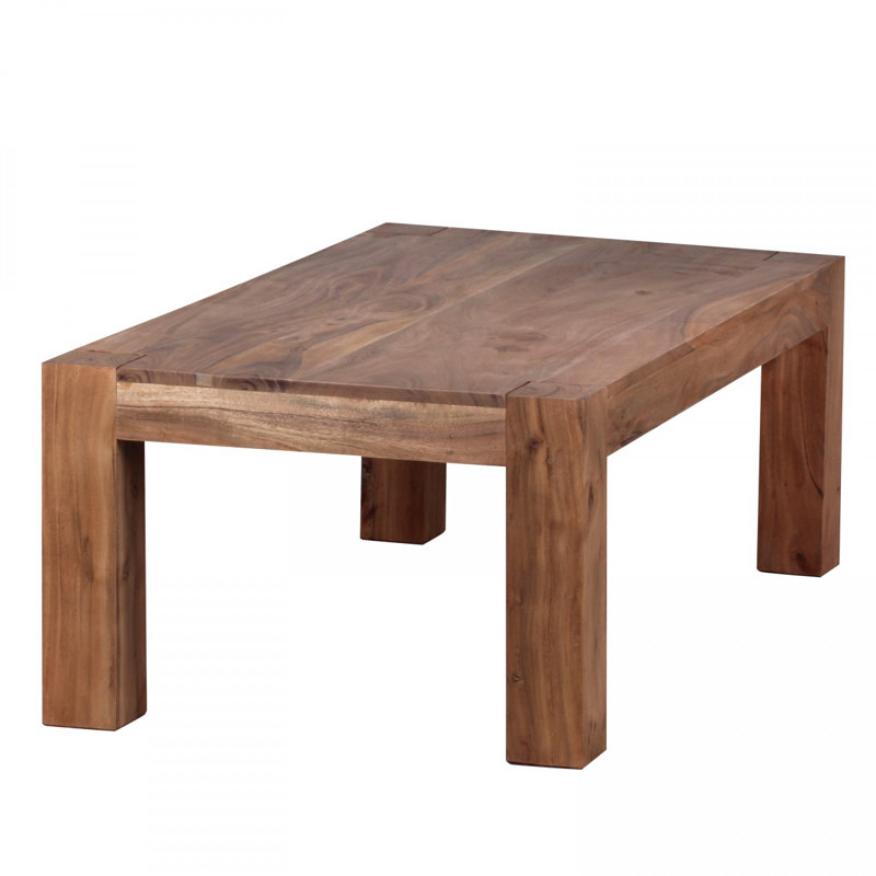 Saratoga Solid Wood Four Leg Coffee Table