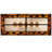 Rustic Lodge Fabric Flush Mount