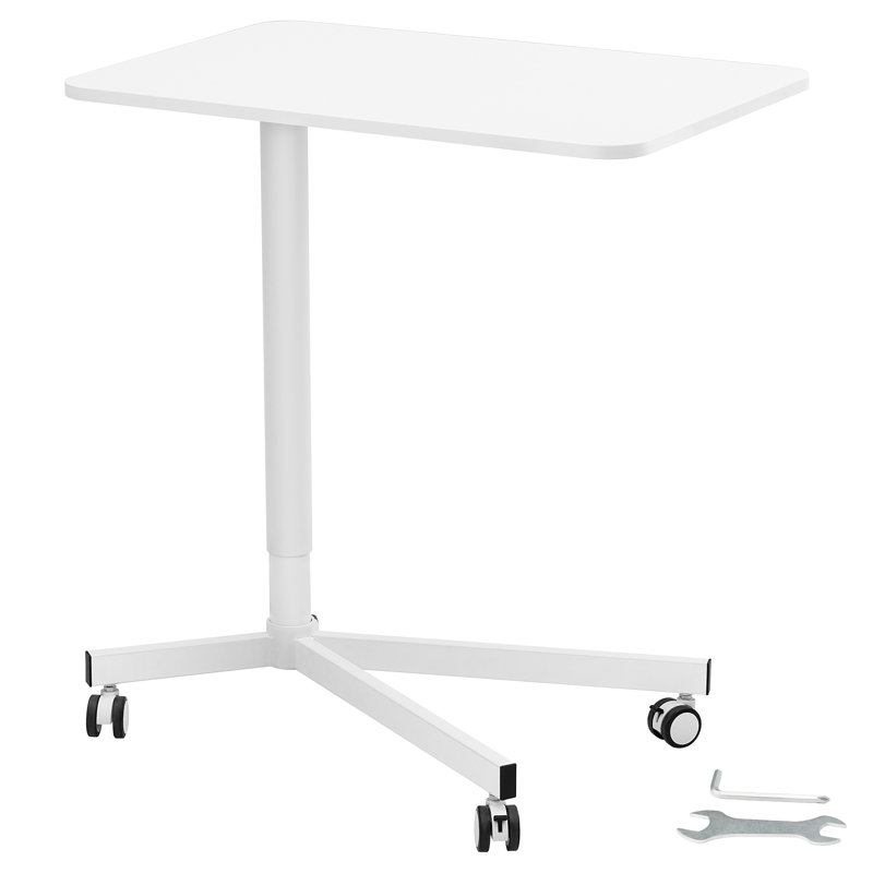 Adjustable Metal Base Computer Desk