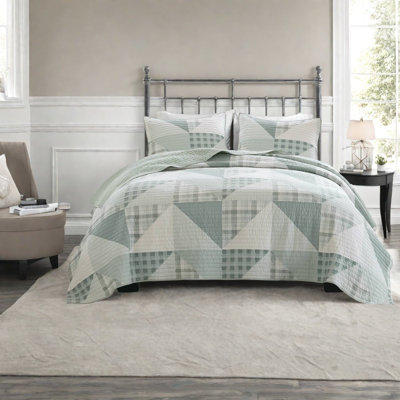 Ensemble de courtepointe réversible pour grand lit Premium Premium