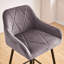 Lovington 71cm Velvet Bar Stools with Armrest-977088152