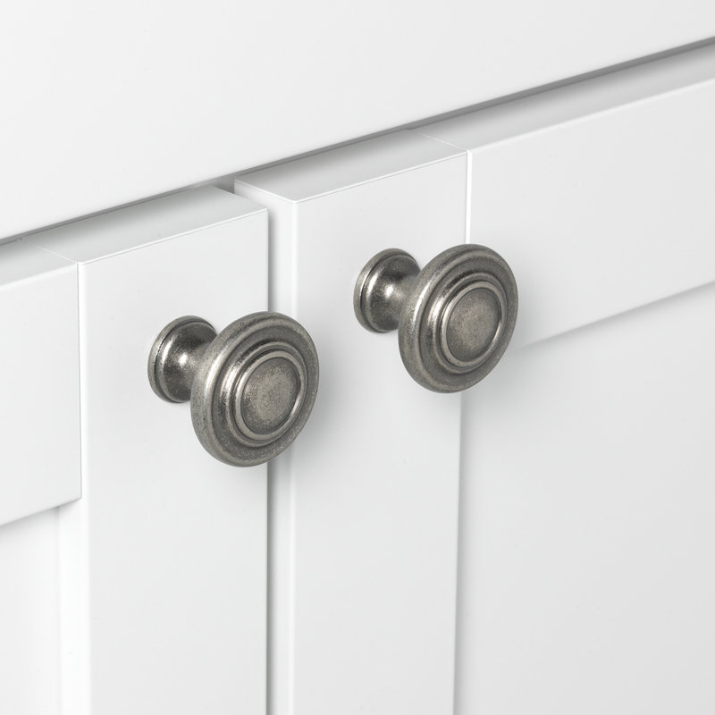 Mushroom Knob Multipack, Weathered Nickel