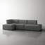 4 Seater Corduroy Seating Component-1147621944
