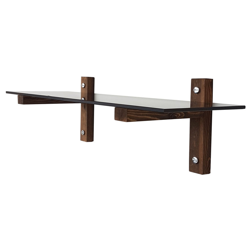 Marasia Bracket Shelf, Walnut Fume