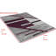 Tapis géométrique purplegray area Diva-49525613