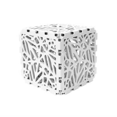 Bion Modular Cube – 10-Cube Set | Solid Structural Blocks For Furniture & Décor – White