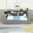 Versatile Daybed with Upholstered Headboard, Trundle, Built-in Desk and LED Lighting-1014814609-1014814608