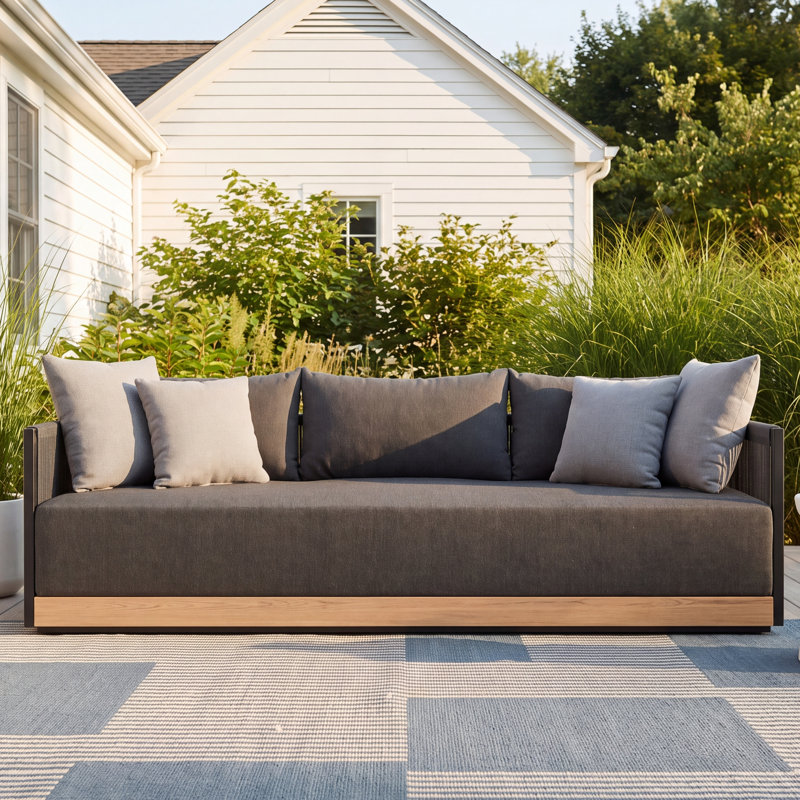 Fifer Upholstered Patio Sofa