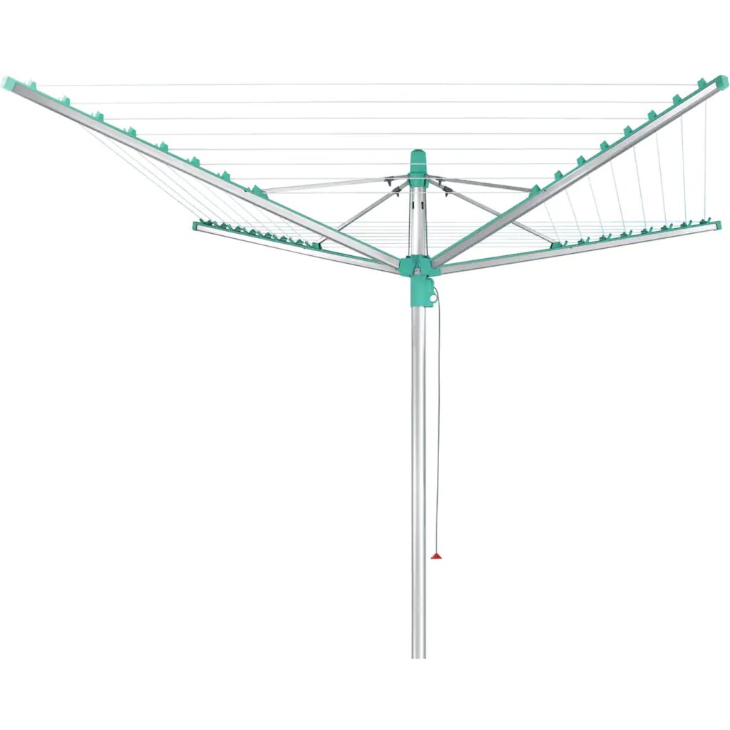 Freistehende drehbare Wäschespinne Linomatic
