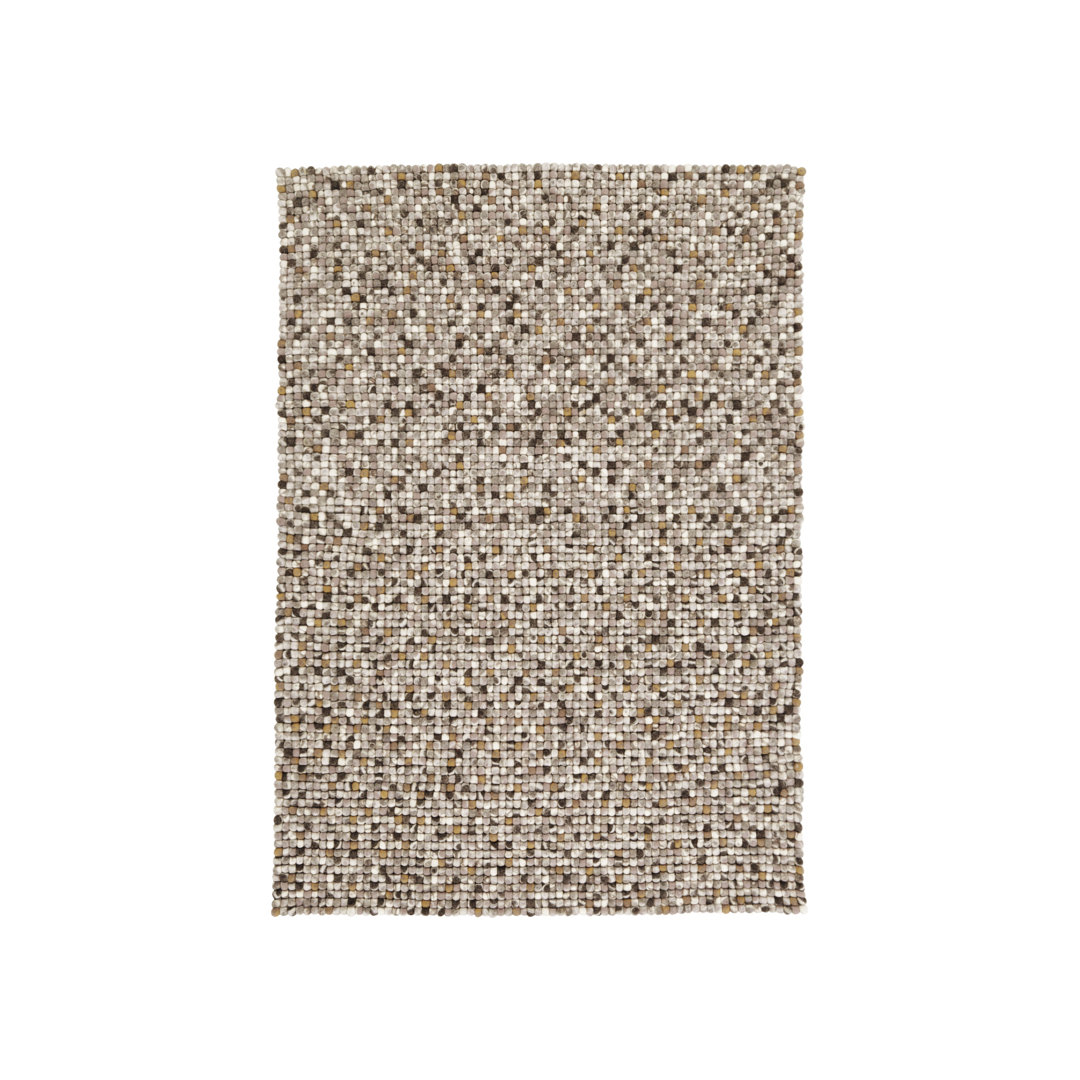 Lauge Hand Woven Wool Beige/Grey Indoor Rug