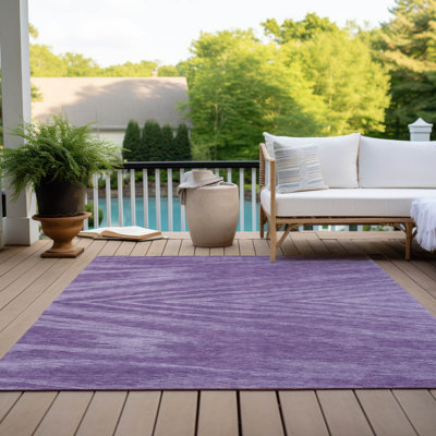  Tapis noir intérieur / extérieur lavable à la machine Chantille ACN876